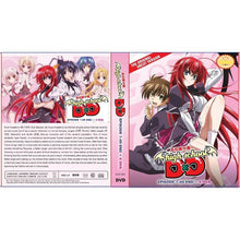 Load image into Gallery viewer, Uncut High School DXD Season 1-4 Series (1-49 End)+ 4 OVA English Dubbed and Subbed DVD