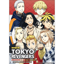 Load image into Gallery viewer, Tokyo Revengers Season 1+2+3 (1-50 End) (English*)+3 Live Action Movie, DVD