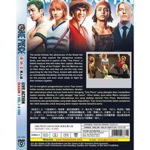 Load image into Gallery viewer, One Piece Live Action Season 1 Vol.1-8 End, English Audio Dubbed DVD