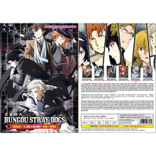 Load image into Gallery viewer, Bungou Stray Dogs Season 1-5 Vol.1-60 End + OVA + Movie, English Audio Dubbed DVD