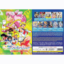 Load image into Gallery viewer, Sailor Moon Complete Series (Ep.1-239 End & 7 Movies) English Audio Dubbed DVD