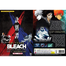 Load image into Gallery viewer, Bleach: Thousand-Year Blood War Part 1 + Part 2: Volume 1-26.END, English Audio Dubbed DVD
