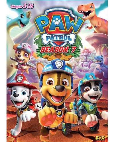 Paw Patrol Season 7 Episode 1-26 Cartoon TV Series DVD