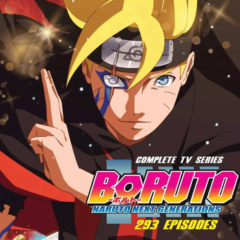 Boruto: Naruto Next Generations Complete TV Series Vol. 1-293 English Audio Dubbed