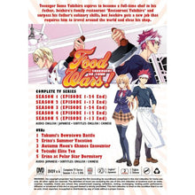 Load image into Gallery viewer, Food Wars! Shokugeki no Sama! Season 1-5 English Dubbed and Subbed Dual Audio DVD
