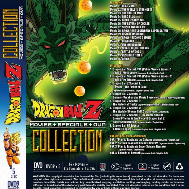 Anime DVD Dragon Ball Z Kai Complete Series (1-167 End) 11-DVD English  Dubbed