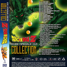 Load image into Gallery viewer, Dragon Ball Z Movie Collection (16 Movies + 8 SPECIALS + 4 OVA) DVD
