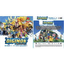 Load image into Gallery viewer, Digimon Digital Monsters Complete Boxset (Season 1-5) English Audio Dubbed
