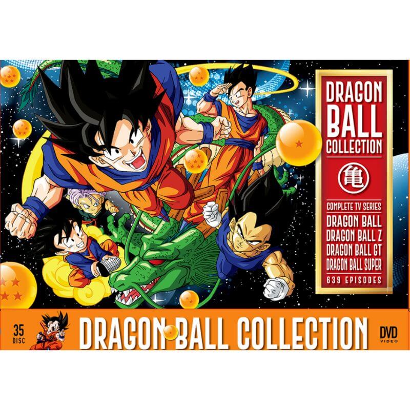 Dragon Ball Complete Collection Box Set Vol.1-639 Dual Audio DVD