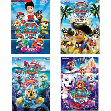 Paw Patrol Season 1-7 Cartoon DVD Box Set Collection