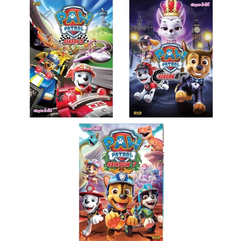 Paw Patrol Season 1-8 Cartoon DVD Box Set Collection – The