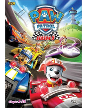 Load image into Gallery viewer, Paw Patrol Season 5 Episode 1-26 Cartoon TV Series DVD
