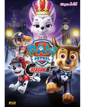 Load image into Gallery viewer, Paw Patrol Season 6 Episode 1-26 Cartoon TV Series DVD
